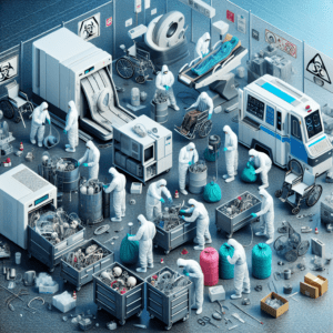 MEdical Equipment Properly being recycled