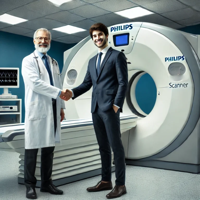 Philips-CT-scanner-symbolizing-a-successful-sale