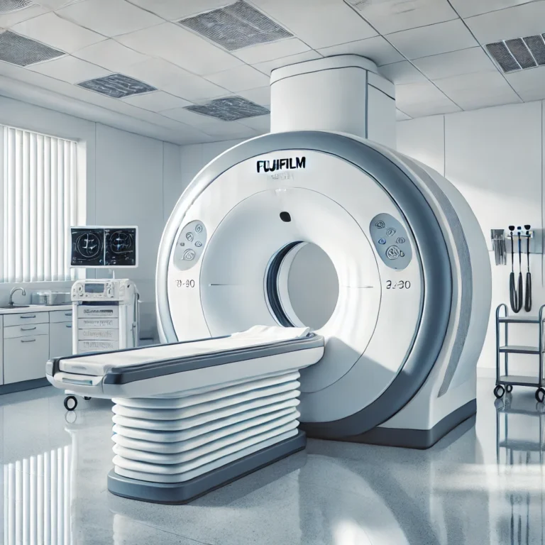 A-modern-FUJIFILM-tomography-machine-in-a-clean-bright-clinical-setting