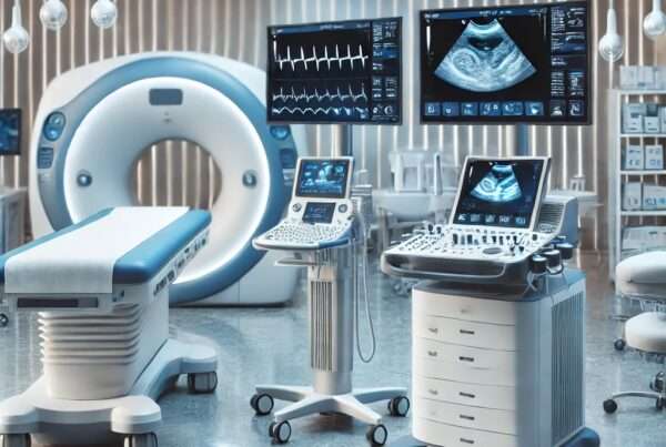 Medical equipment in doctors office