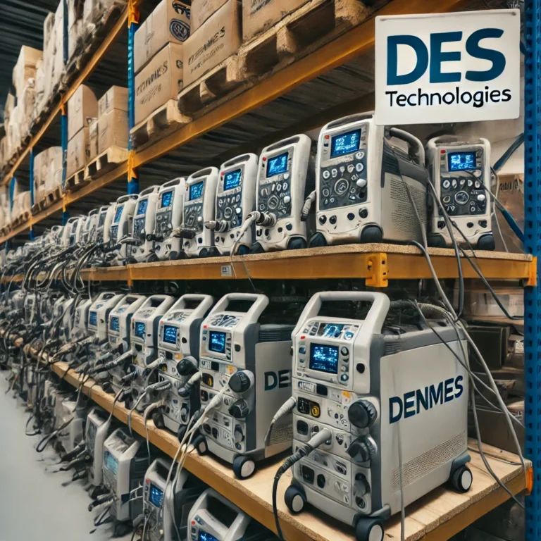 A-warehouse-scene-with-used-CONMED-Electrosurgical-Units