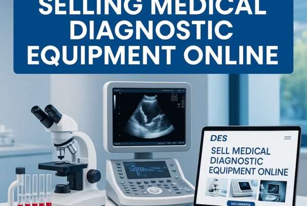 Medical Equipment sitting on table in doctors office