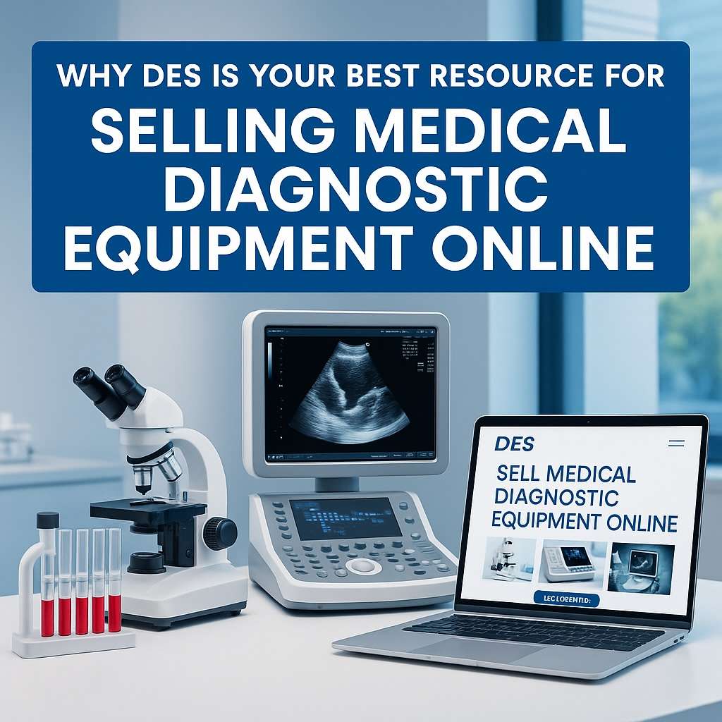 Why DES is the #1 Choice for Selling Medical Diagnostic Equipment Online