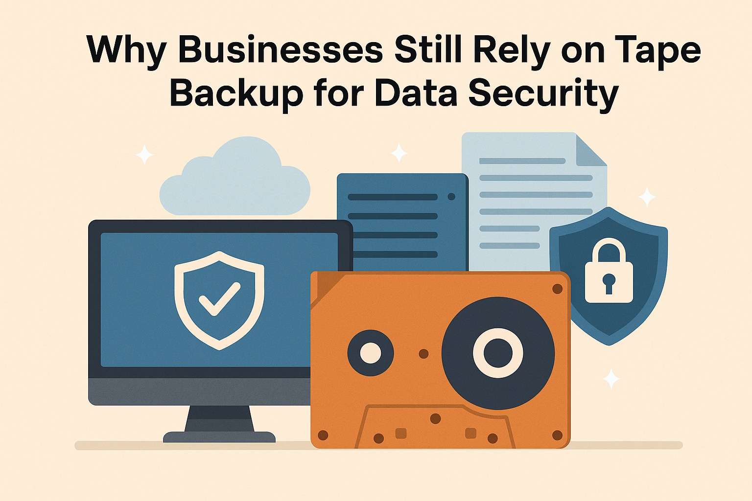 Why Businesses Still Rely on Tape Backup for Reliable Data Security in 2025