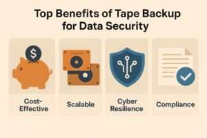 "Top benefits of tape backup for data security"