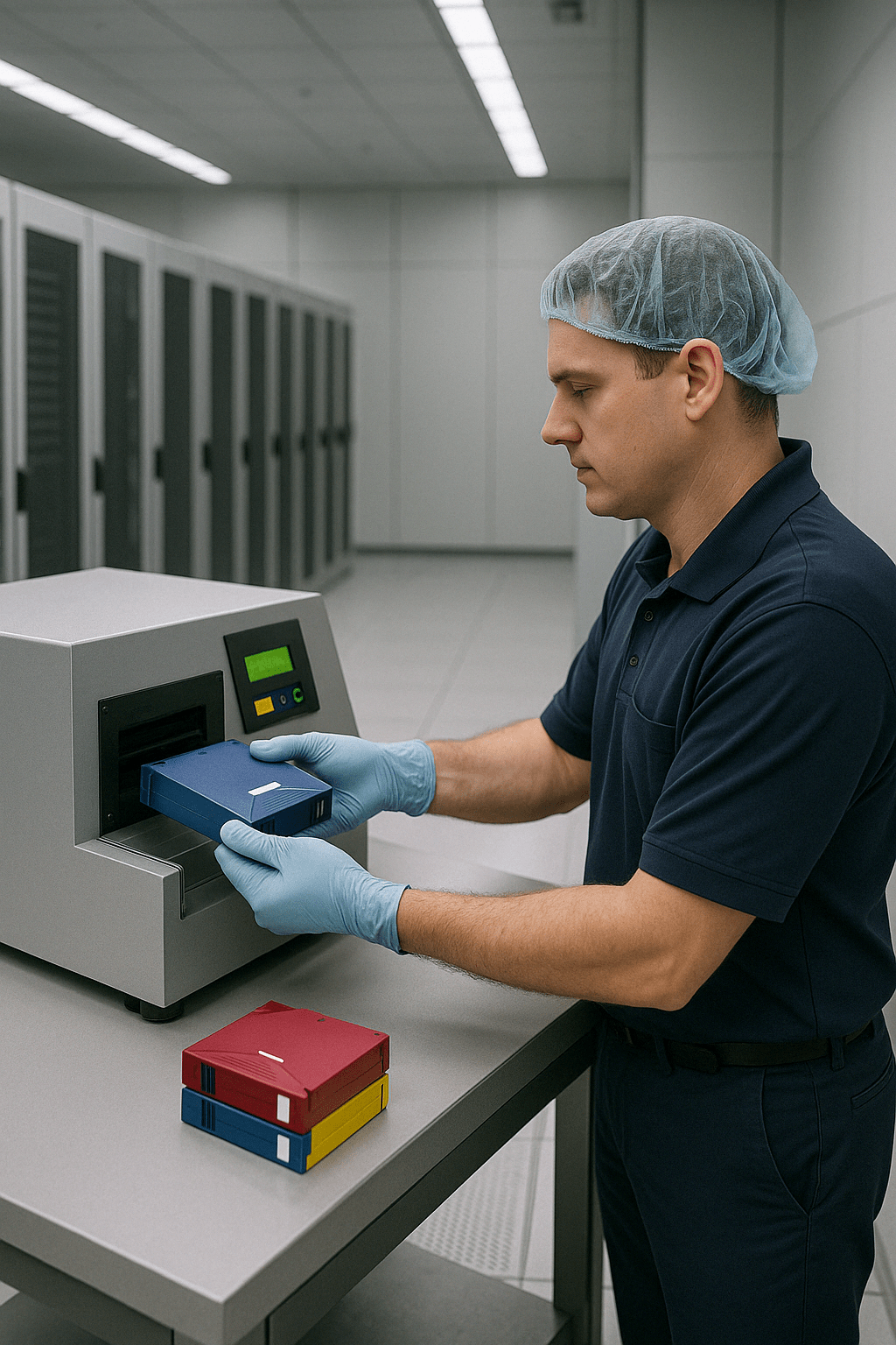 A secure data destruction service in action