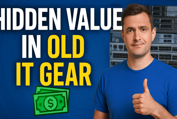 How to Spot Value in Your Old Data Center Equipment