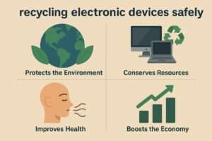recycling electronics safely 