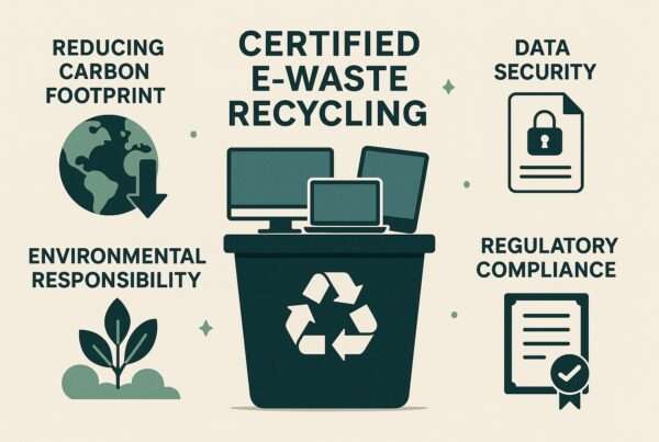 Certified e-waste recycling