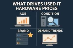What drives used IT hardware prices