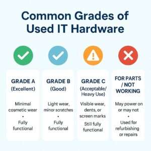 Common Grades of used IT hardware