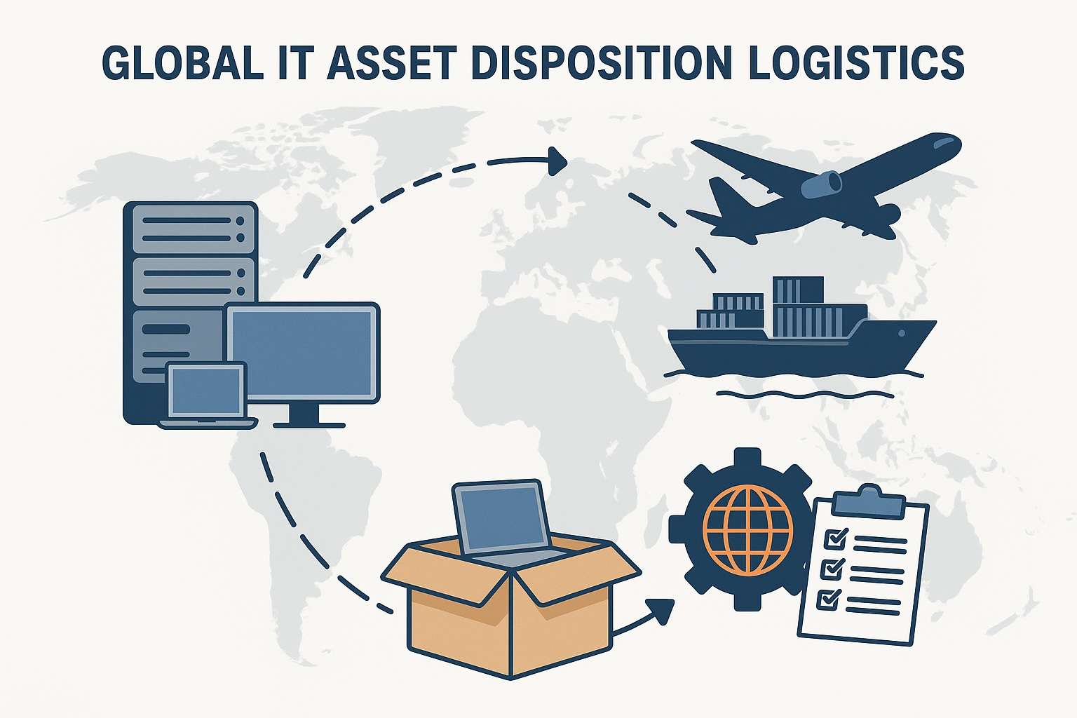 Global IT Buyback: How U.S. Resellers Manage International Equipment & Logistics