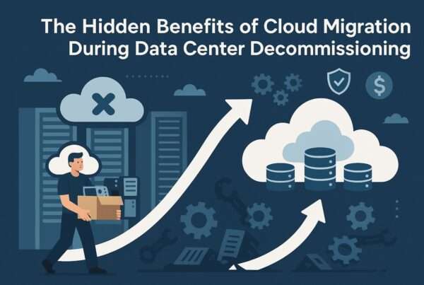 man carrying boxes towards clouds