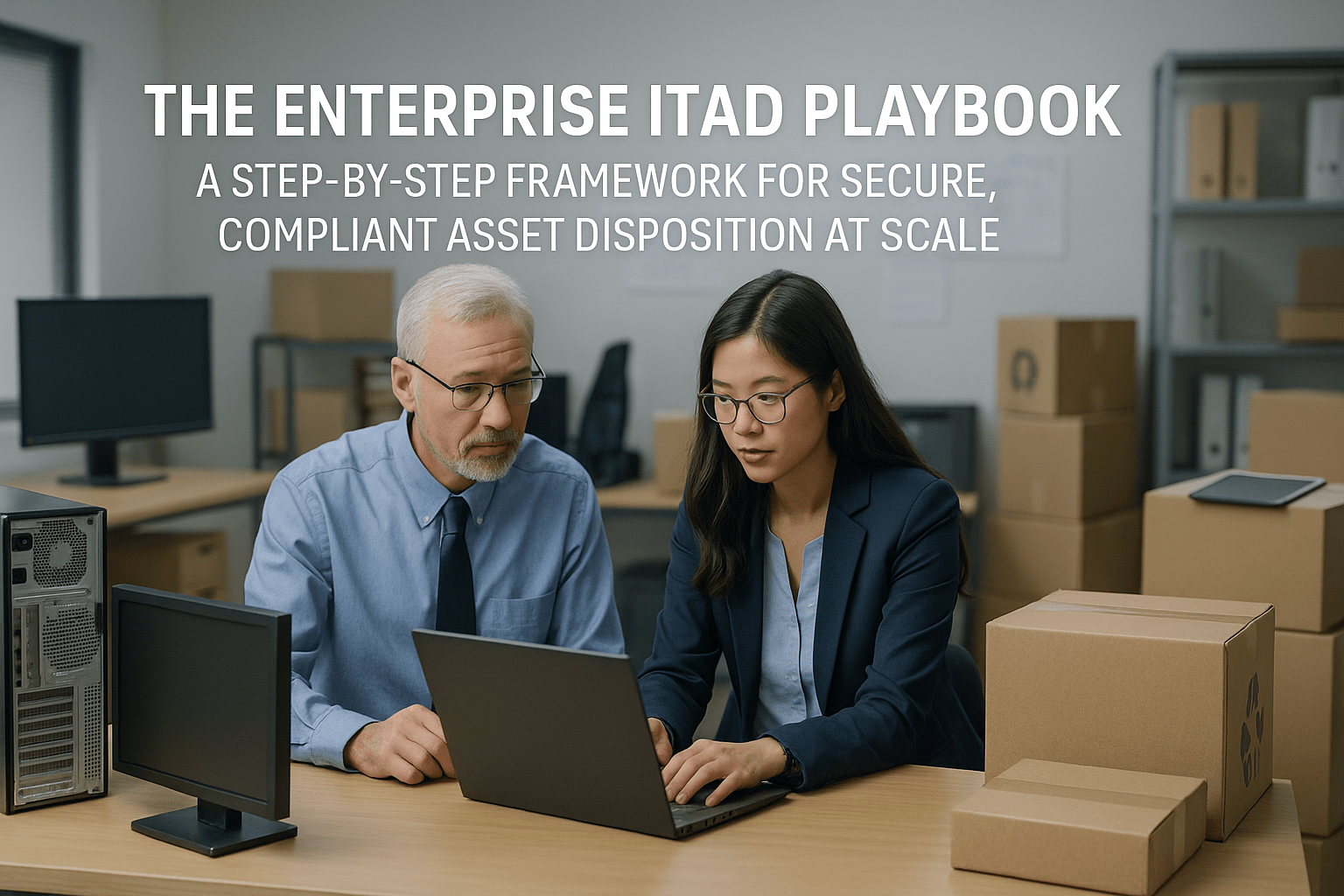 The Enterprise ITAD Playbook: A Step-By-Step Framework for Secure, Compliant Asset Disposition at Scale