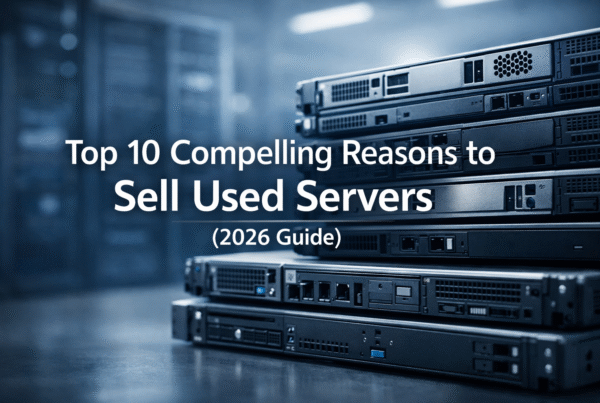 Top 10 Compelling Reasons to Sell Used Servers (2026 Guide)